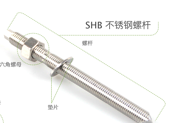 你知道吗？不锈钢高强化学锚栓不仅好看还很强！